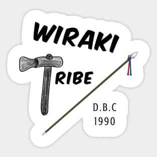 The Wiraki Tribe DBC 1990 Sticker